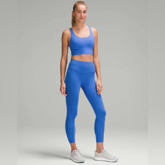 Lululemon Wunder Train High-Rise Tight 25" *Graphic in Pipe Dream Blue - Picture 4 of 10